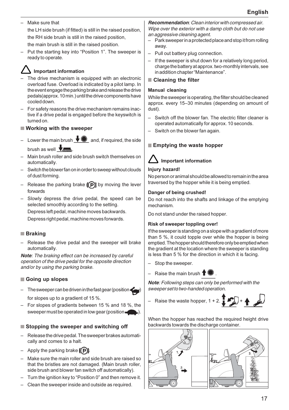 Karcher KMR 1250 BAT User Manual | Page 7 / 17