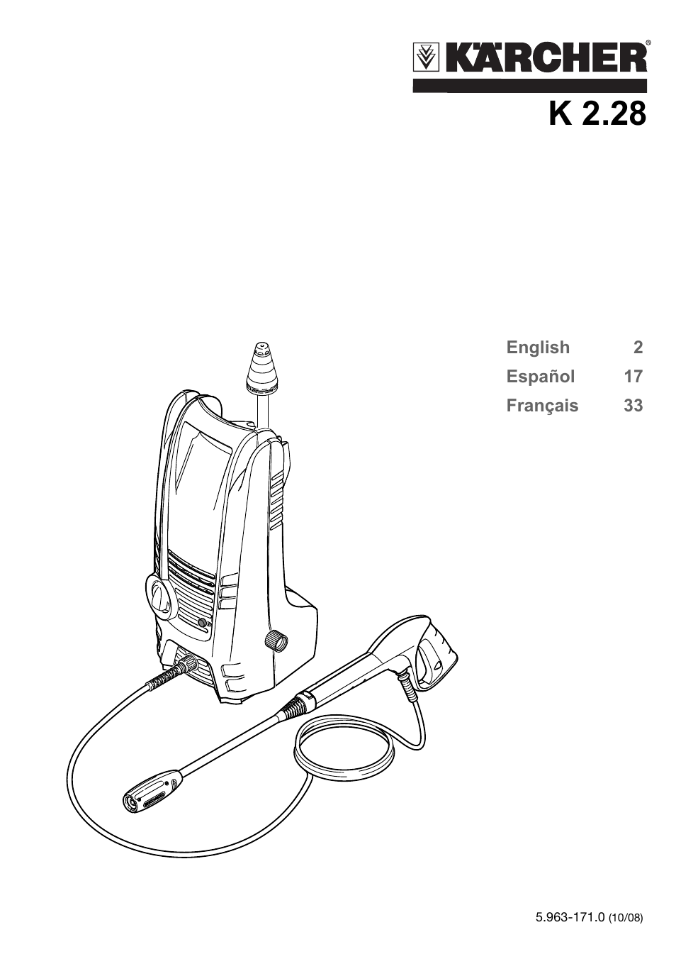 Karcher K 2.28 User Manual | 48 pages