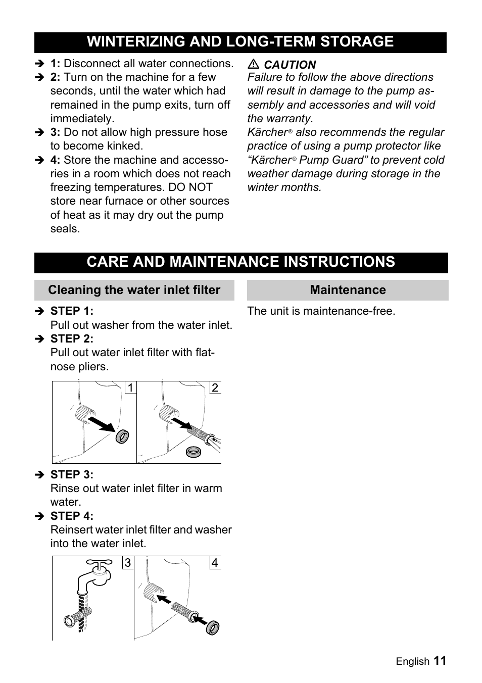 Karcher K 2.28 User Manual | Page 11 / 48