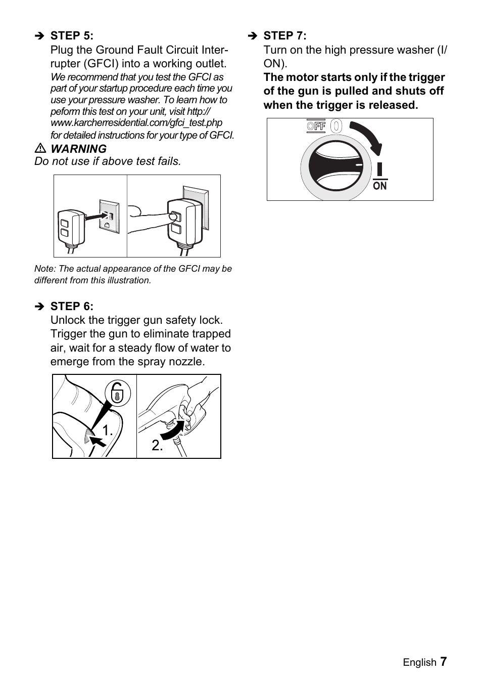 Karcher K 2.28 User Manual | Page 7 / 48