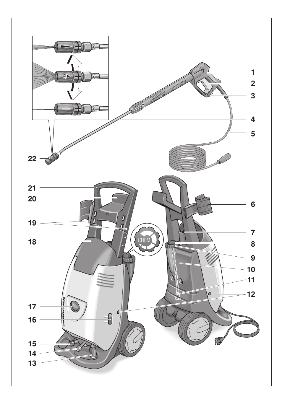 Karcher HD 650 *GB User Manual | Page 3 / 12
