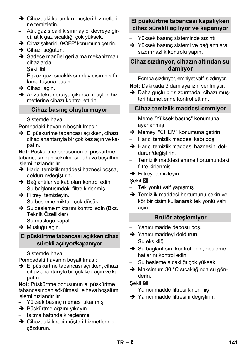 Karcher HDS 5/11 U/UX User Manual | Page 141 / 296