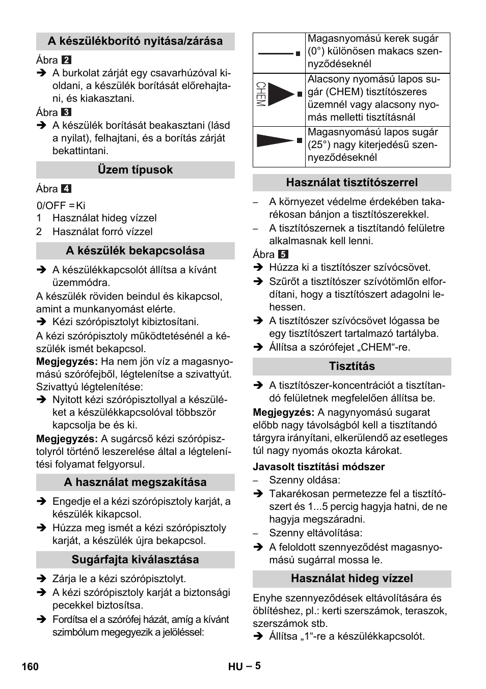 Karcher HDS 5/11 U/UX User Manual | Page 160 / 296