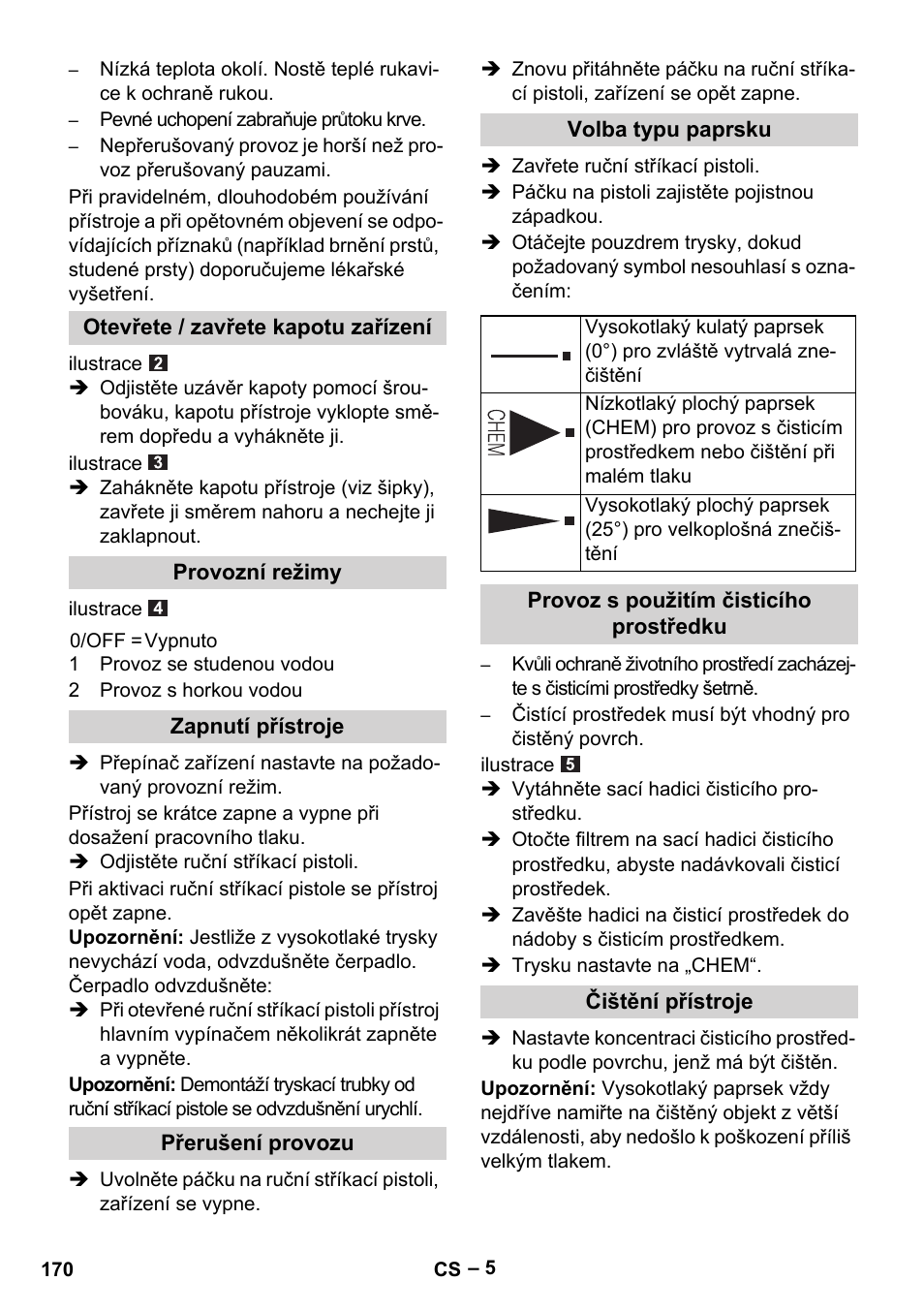 Karcher HDS 5/11 U/UX User Manual | Page 170 / 296