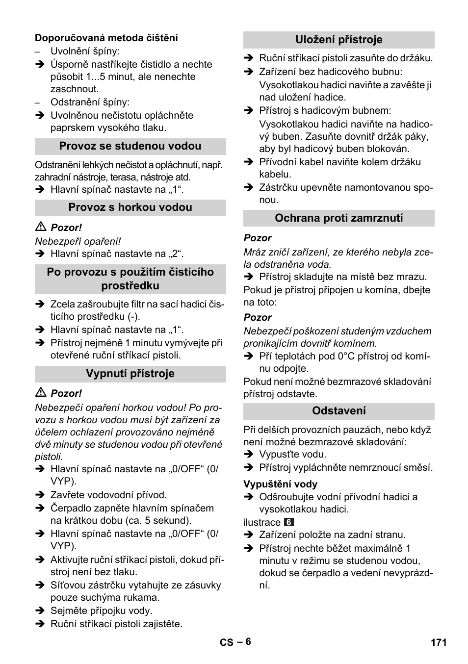 Karcher HDS 5/11 U/UX User Manual | Page 171 / 296