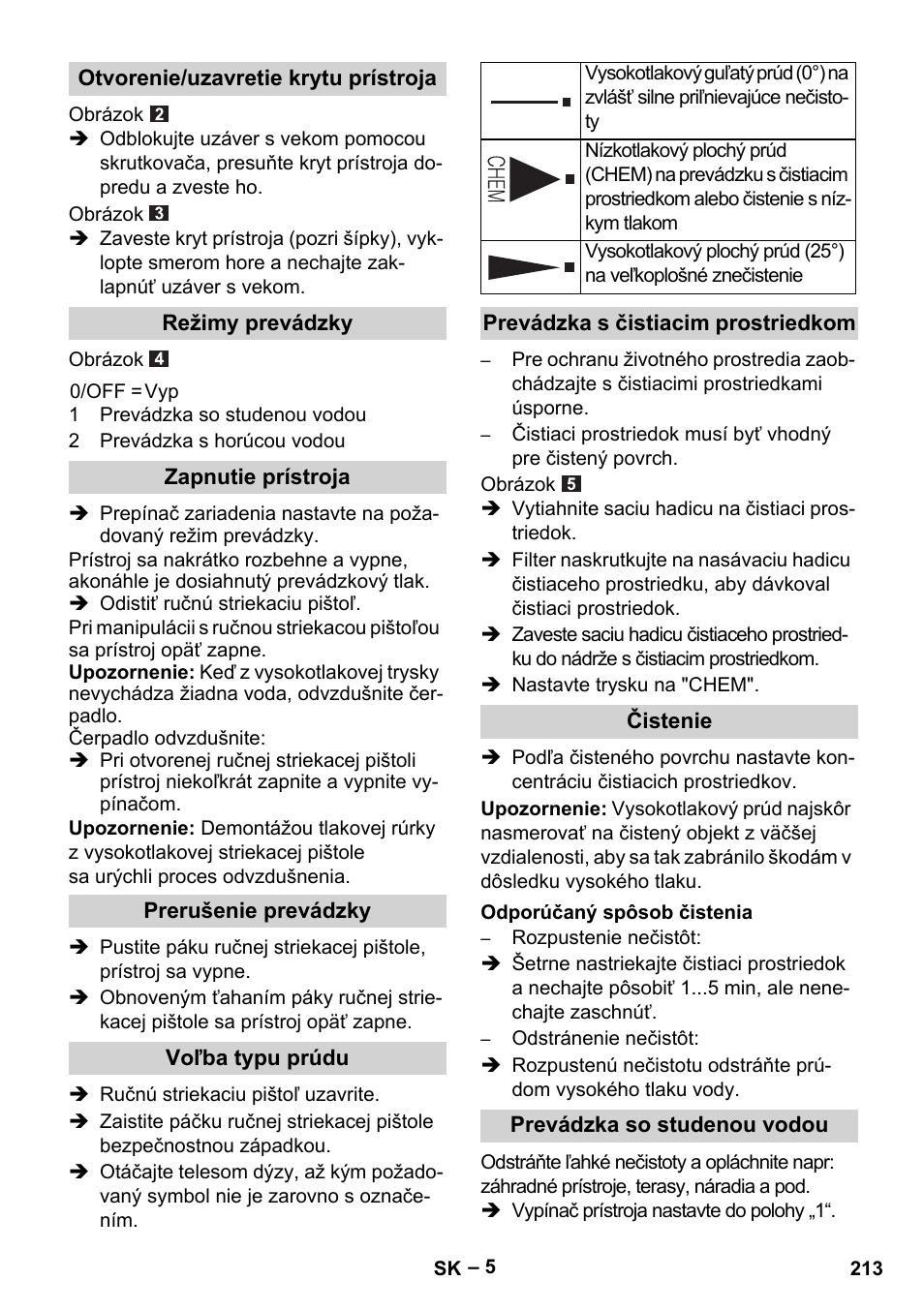 Karcher HDS 5/11 U/UX User Manual | Page 213 / 296