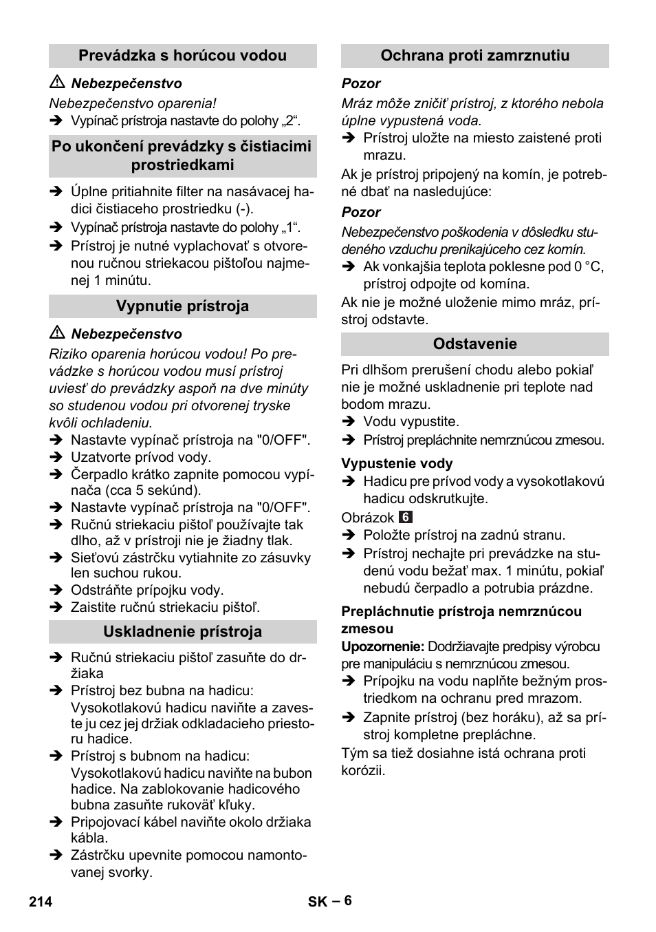 Karcher HDS 5/11 U/UX User Manual | Page 214 / 296