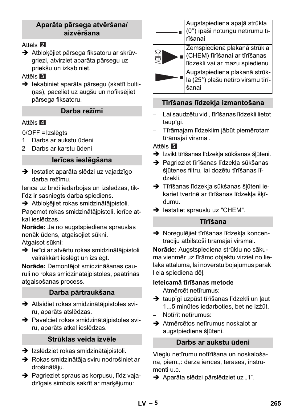 Karcher HDS 5/11 U/UX User Manual | Page 265 / 296