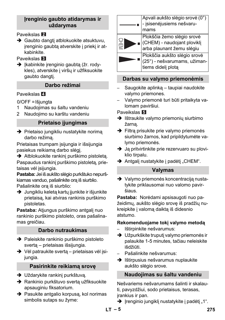 Karcher HDS 5/11 U/UX User Manual | Page 275 / 296
