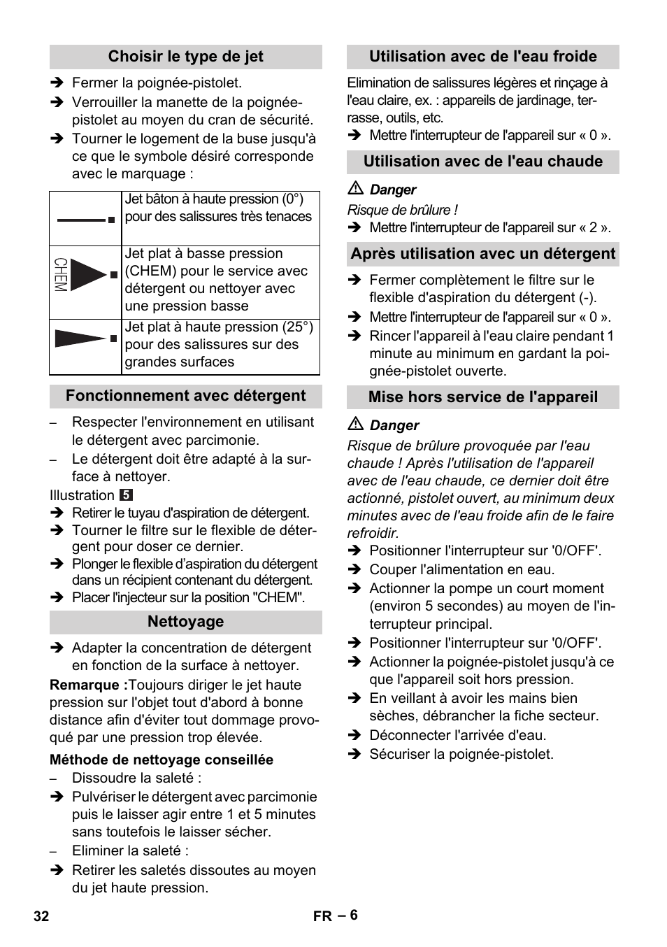 Karcher HDS 5/11 U/UX User Manual | Page 32 / 296