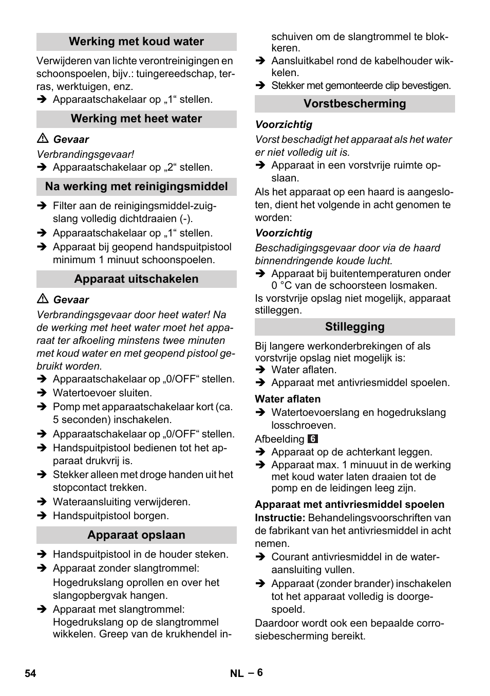 Karcher HDS 5/11 U/UX User Manual | Page 54 / 296