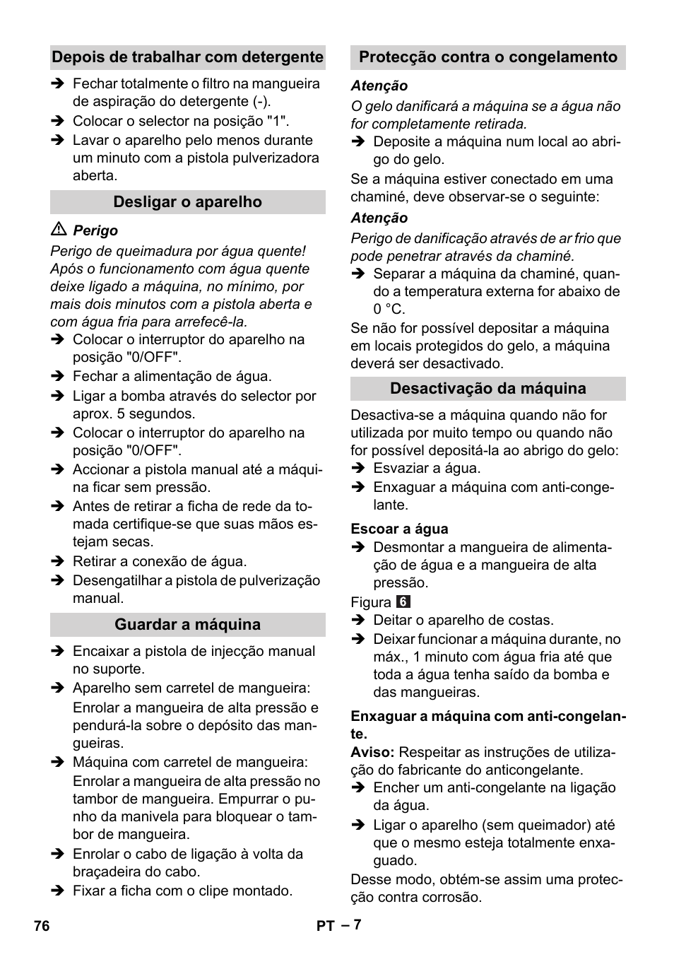 Karcher HDS 5/11 U/UX User Manual | Page 76 / 296