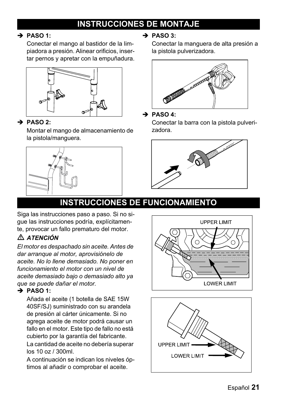 Karcher G 2000 MK User Manual | Page 21 / 47