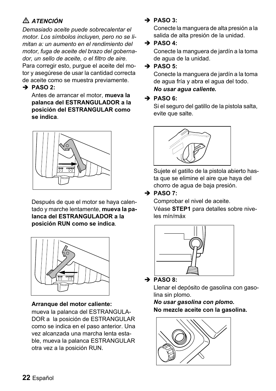 Karcher G 2000 MK User Manual | Page 22 / 47