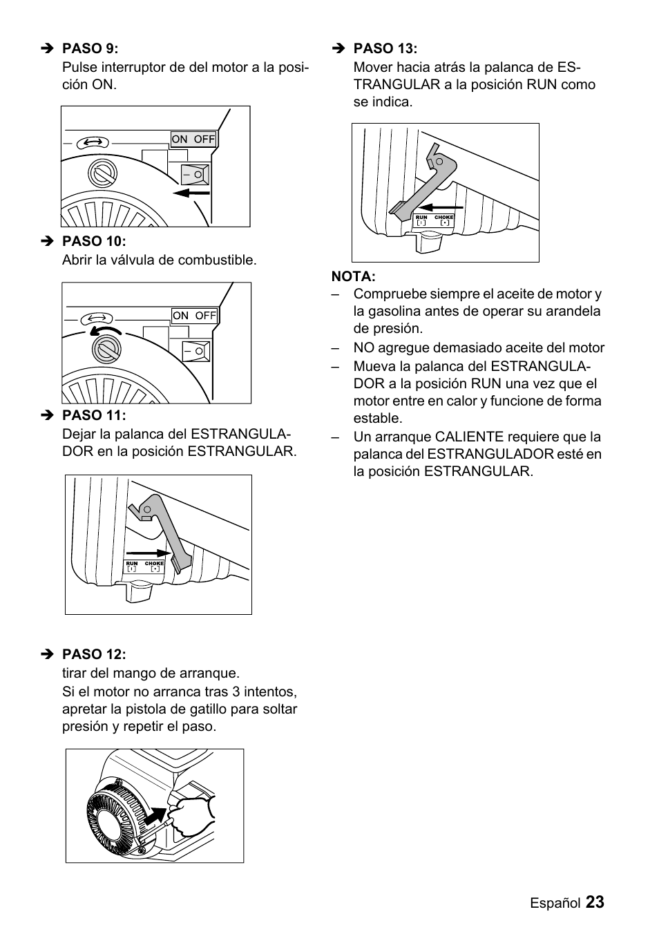 Karcher G 2000 MK User Manual | Page 23 / 47