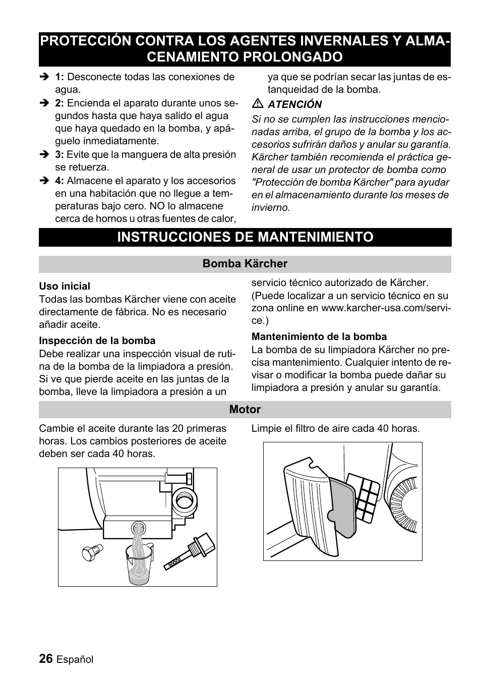 Karcher G 2000 MK User Manual | Page 26 / 47