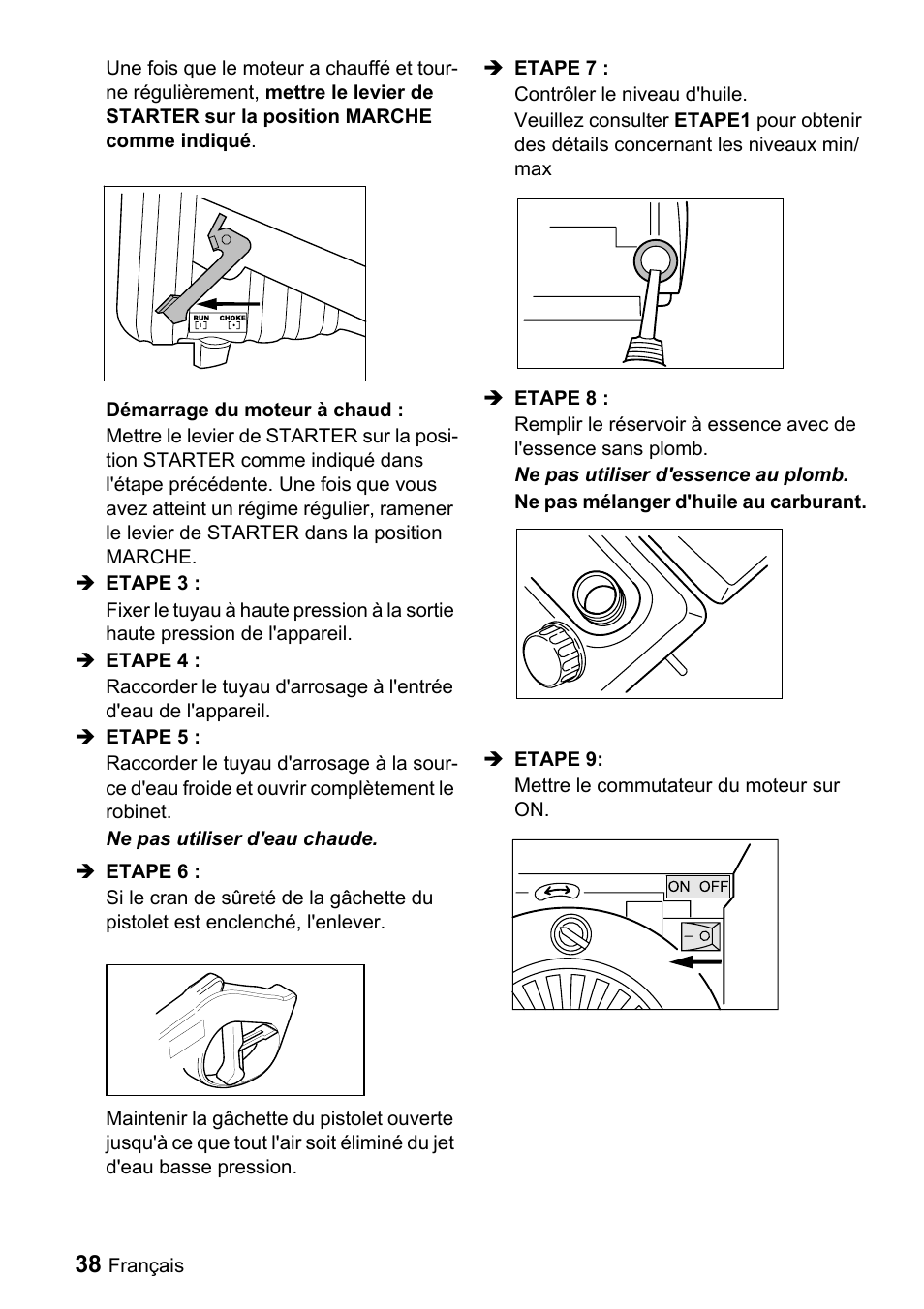 Karcher G 2000 MK User Manual | Page 38 / 47