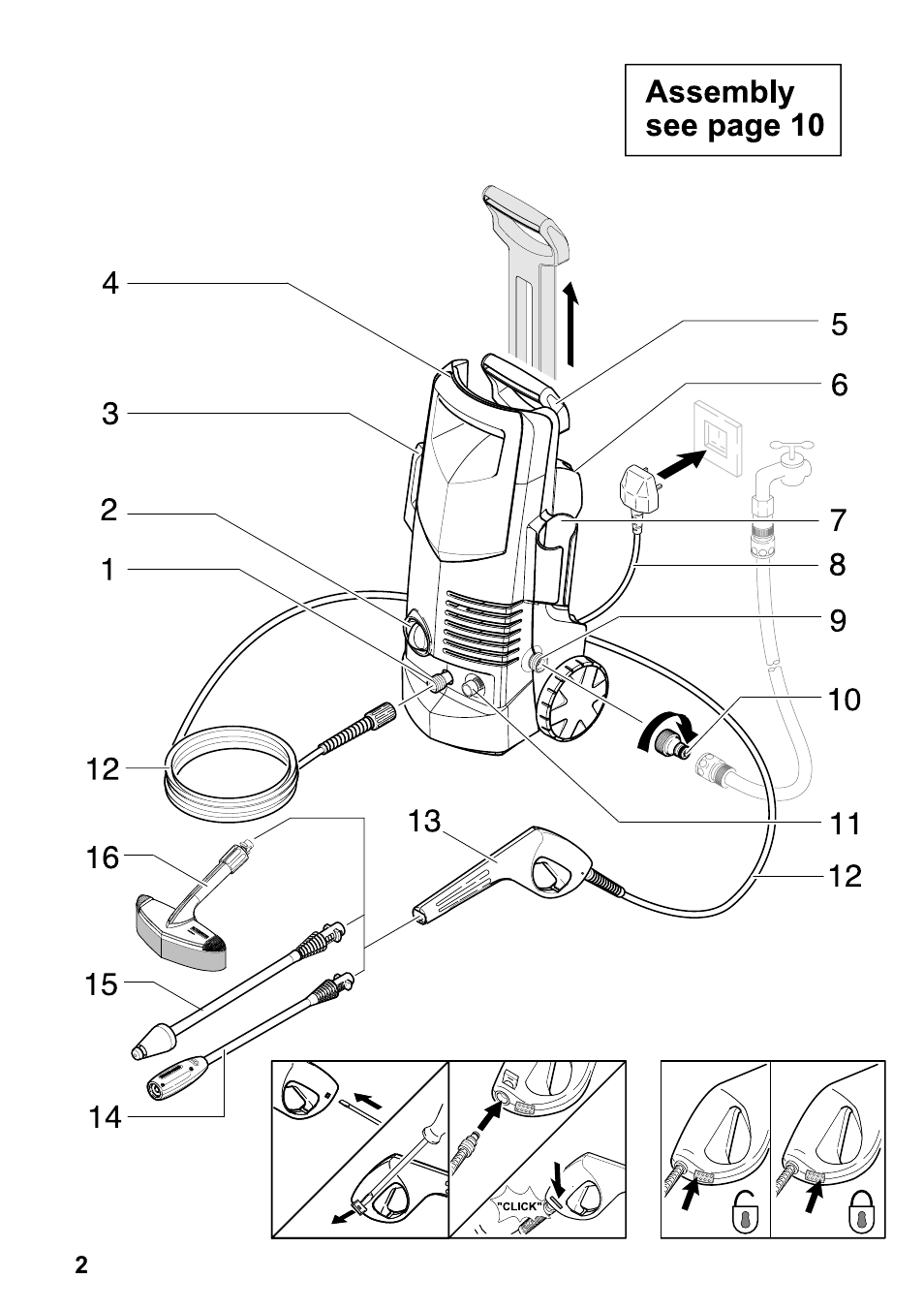 Karcher K 2.900M User Manual | Page 2 / 12