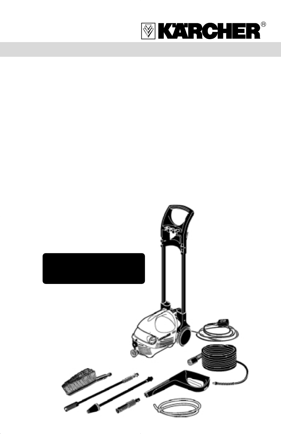 Karcher K205 M Plus User Manual | 12 pages