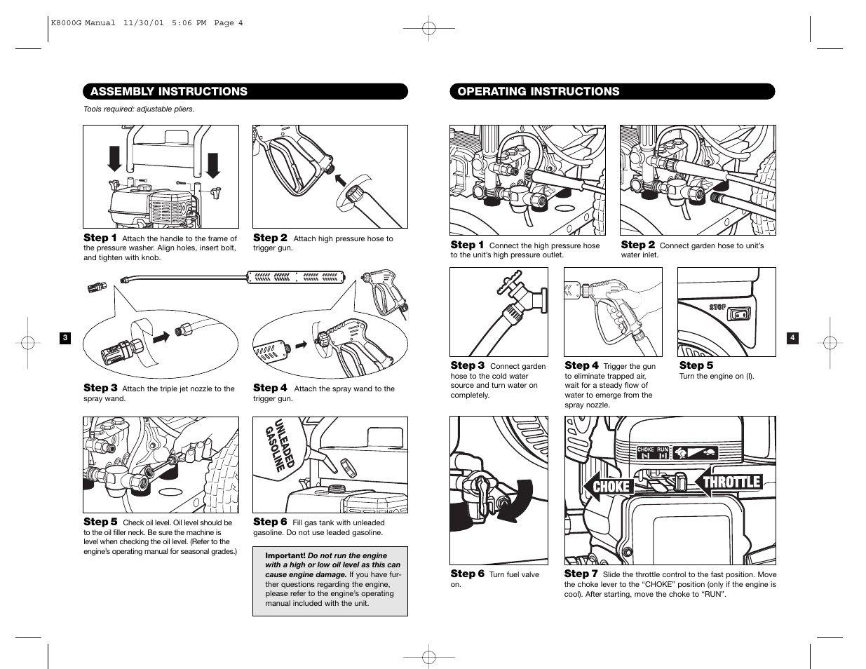 Karcher K 8000 G User Manual | Page 3 / 7