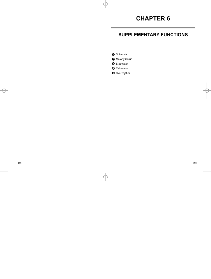 Chapter 6, Supplementary functions | Hyundai HGC-300 User Manual | Page 32 / 48
