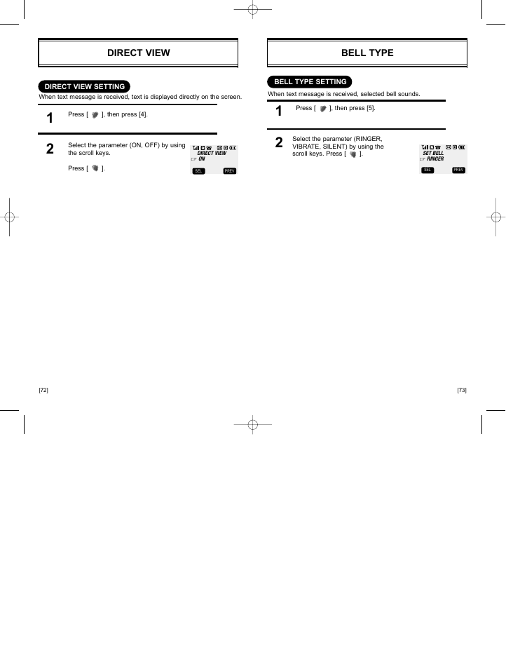 Bell type direct view | Hyundai HGC-300 User Manual | Page 40 / 48