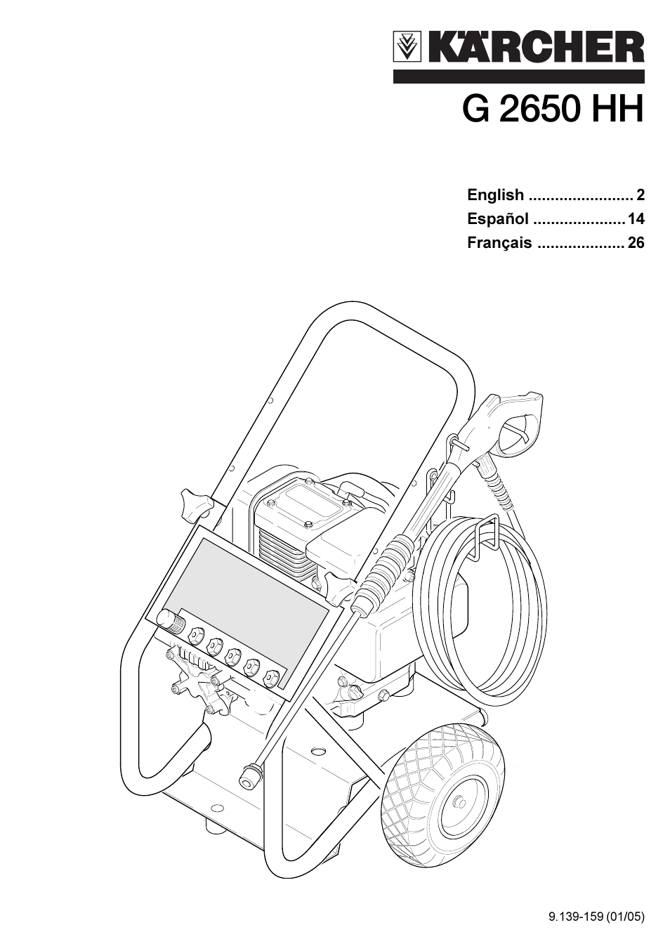 Karcher G 2650 HH User Manual | 40 pages