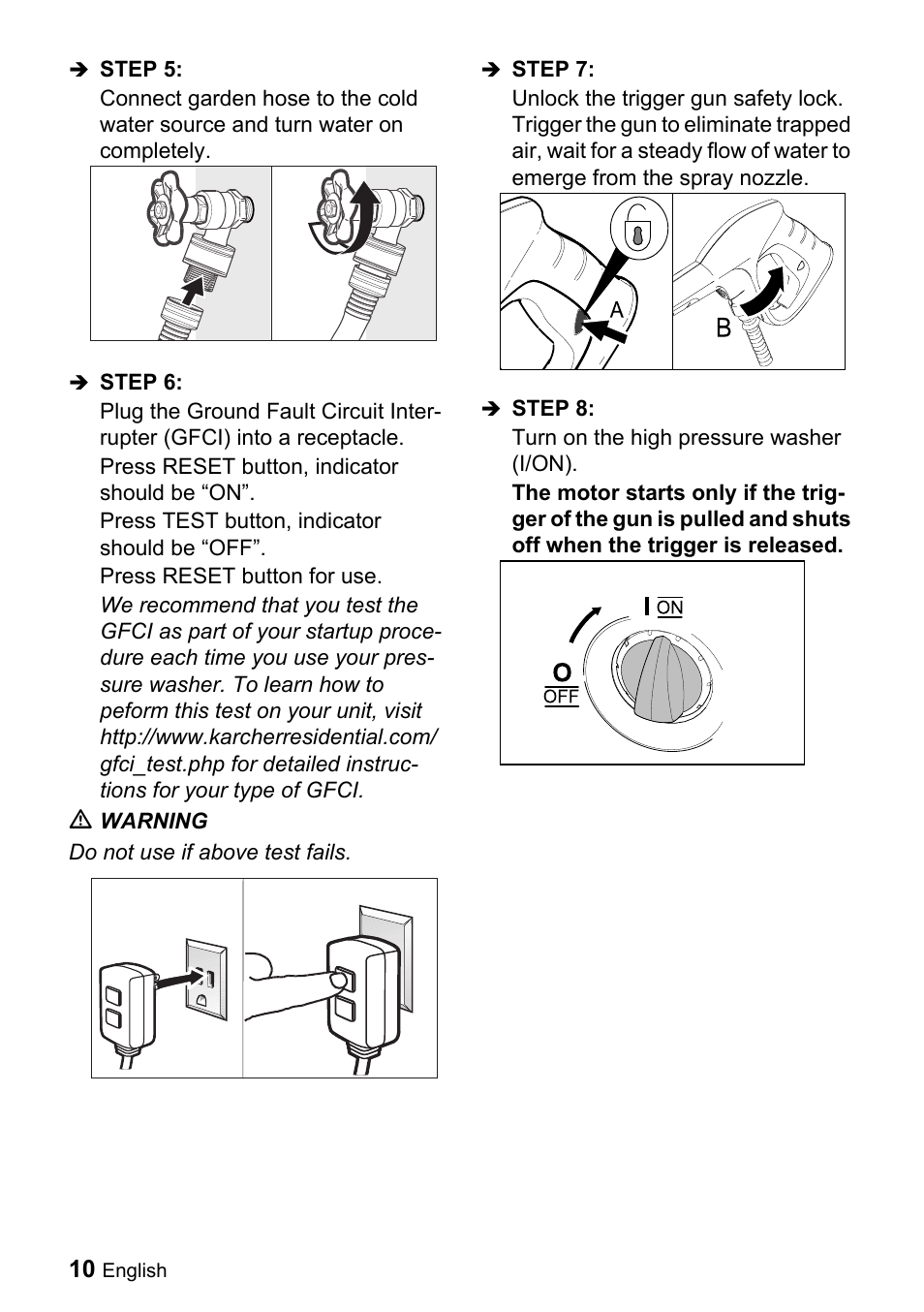 Karcher K 3.740 User Manual | Page 10 / 64