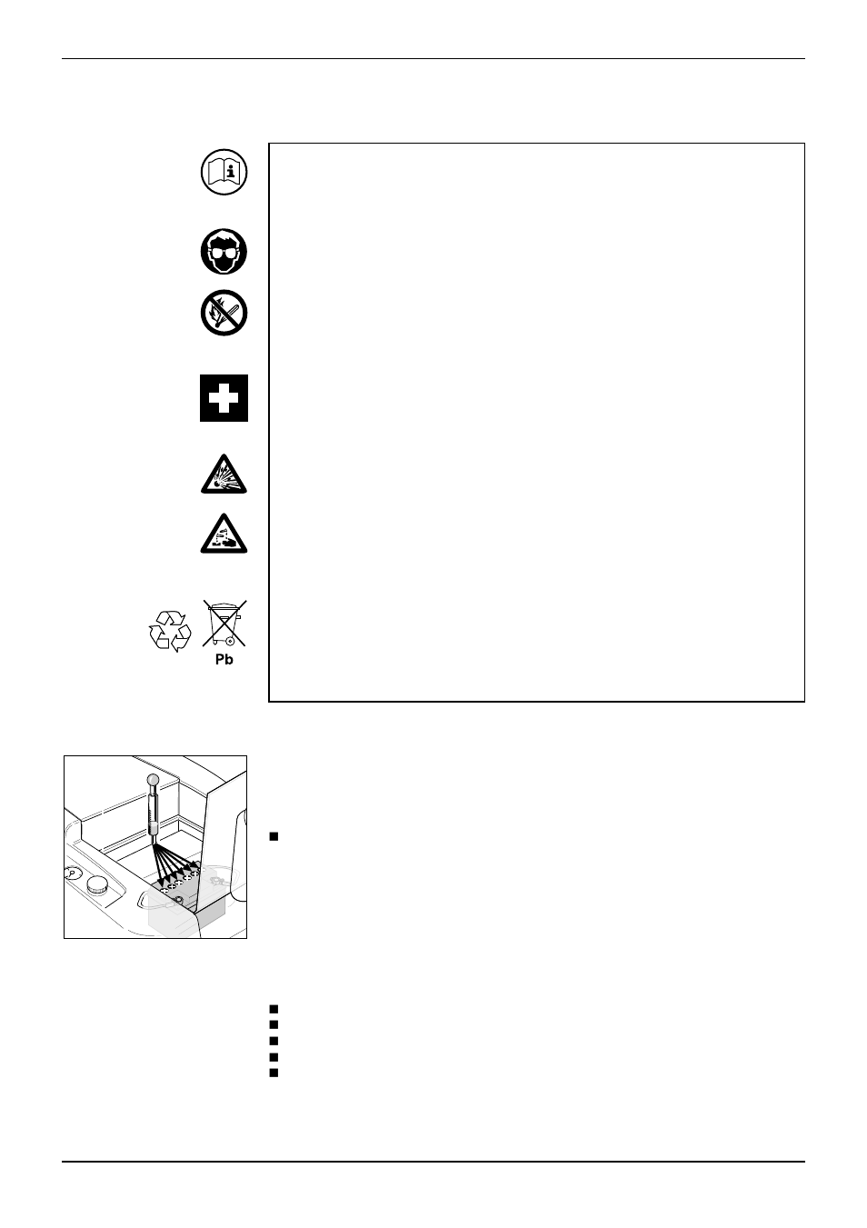 Operating instructions for users | Karcher KMR 1550 B User Manual | Page 19 / 29