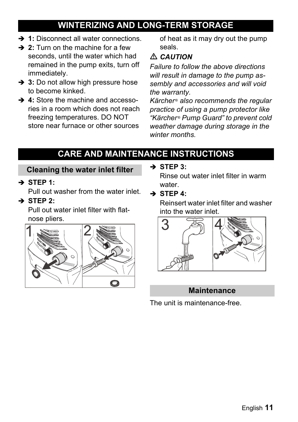 Karcher K 3.48 M User Manual | Page 11 / 52