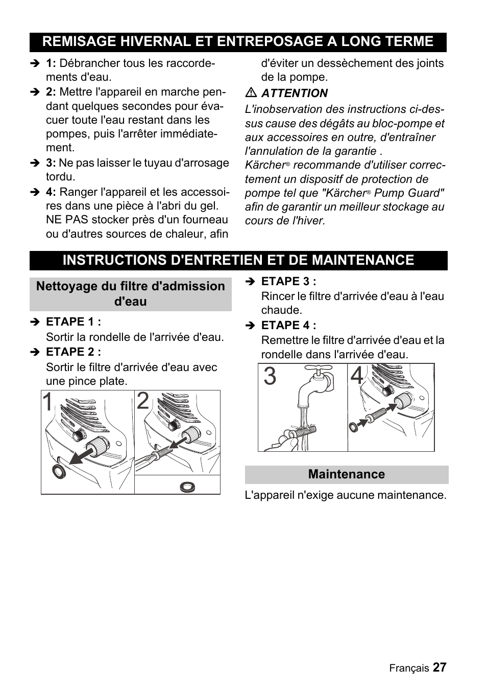 Karcher K 3.48 M User Manual | Page 27 / 52