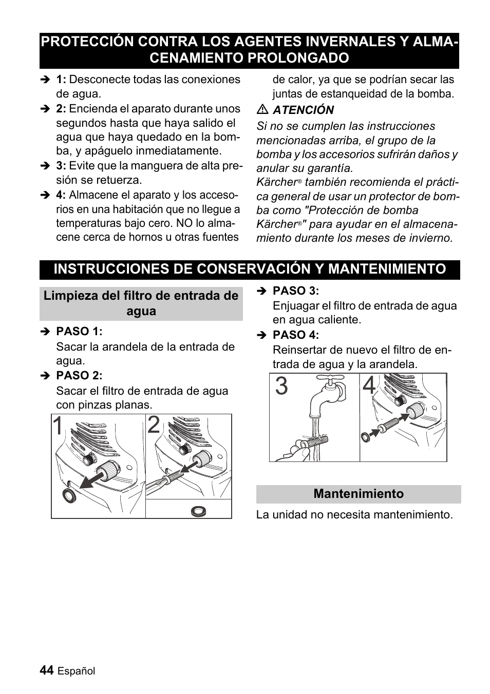 Karcher K 3.48 M User Manual | Page 44 / 52