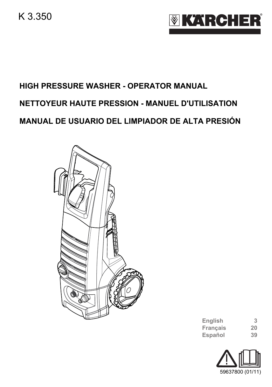 Karcher K 3.350 User Manual | 60 pages