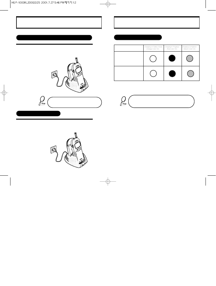 Charging the battery | Hyundai HGP-1200 User Manual | Page 8 / 44