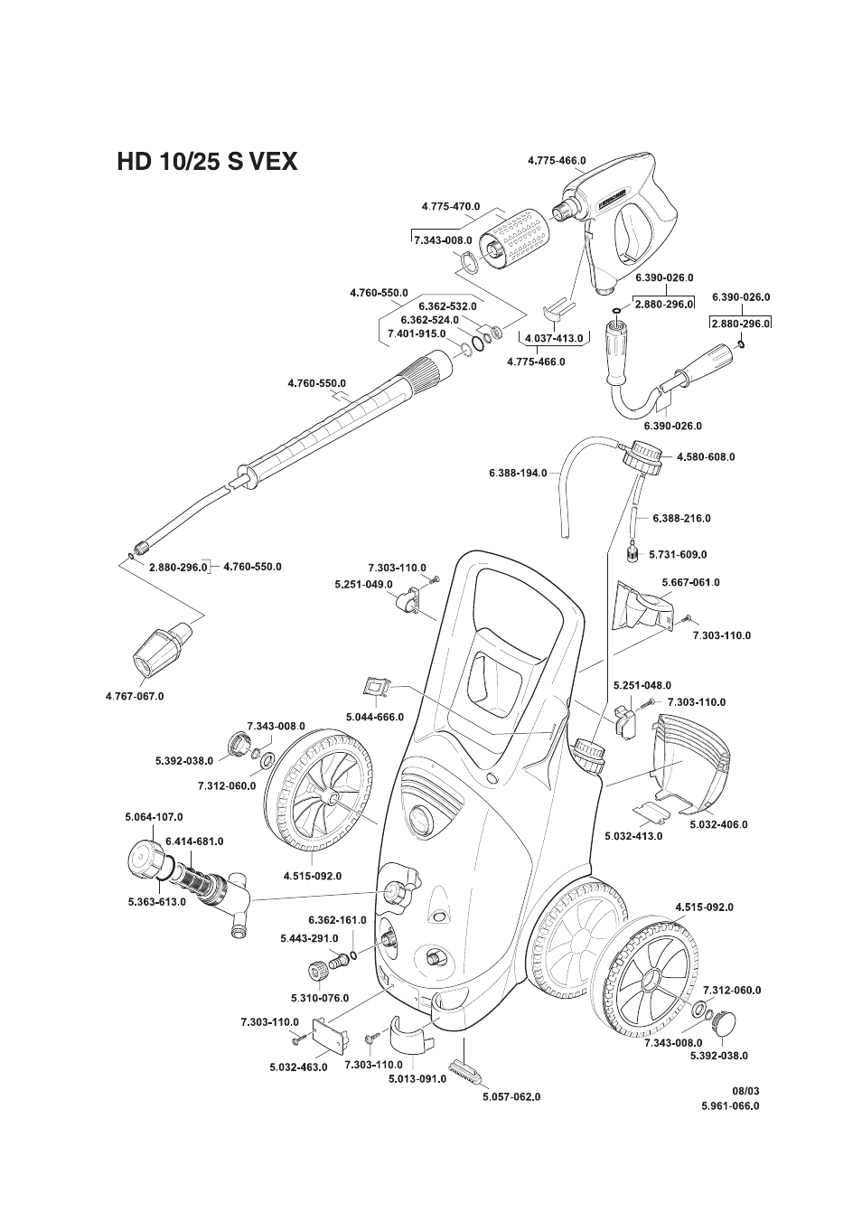 Karcher HD 10/25 S VEX User Manual | Page 13 / 13