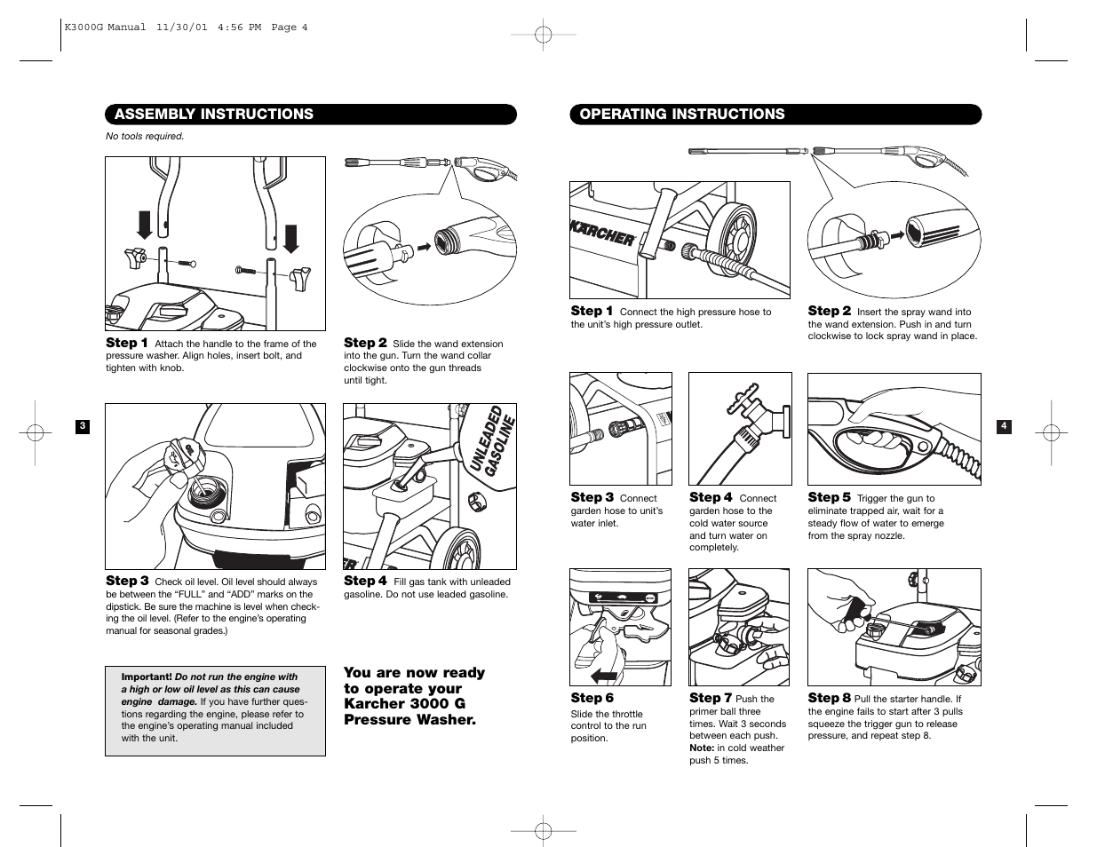 Karcher K 3000 G User Manual | Page 3 / 7