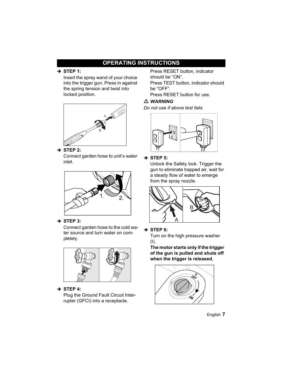 Karcher K 3.96 M User Manual | Page 7 / 52