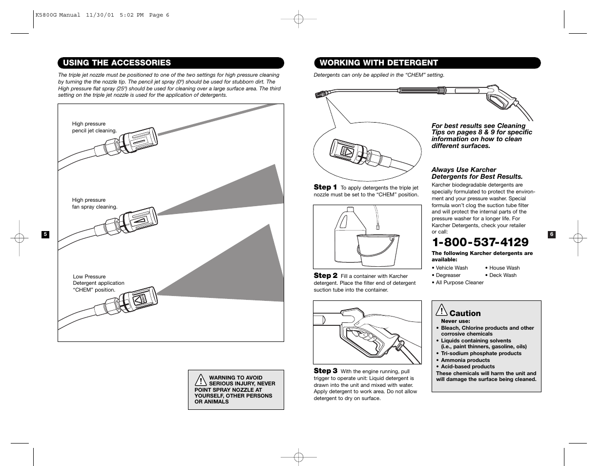 Karcher K5800G User Manual | Page 4 / 7