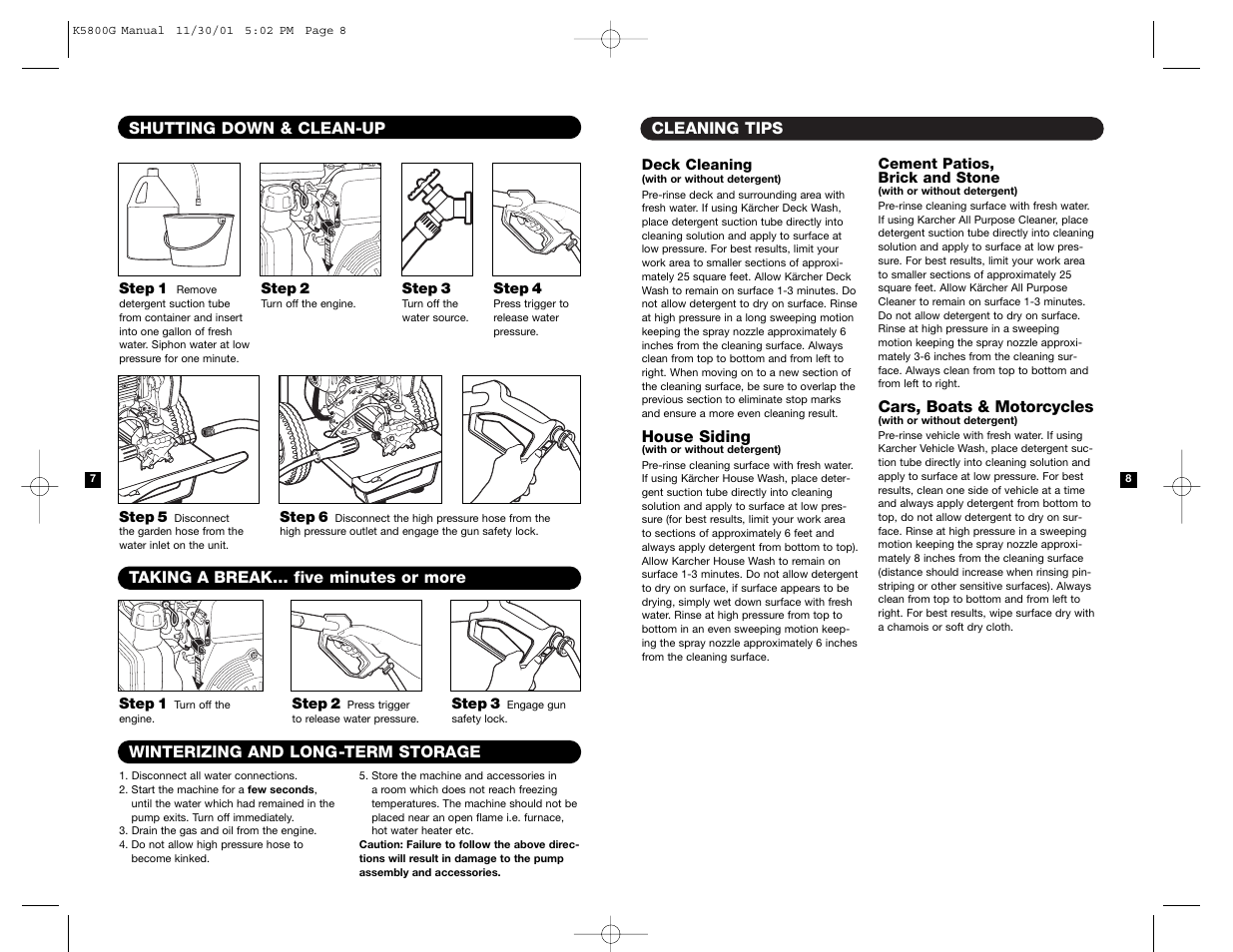 Karcher K5800G User Manual | Page 5 / 7