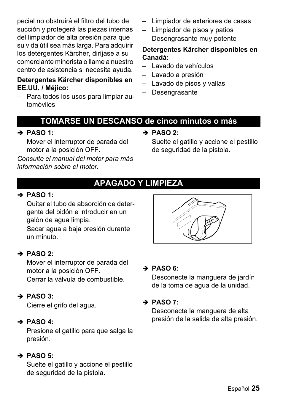 Karcher G 4000 SH User Manual | Page 25 / 48