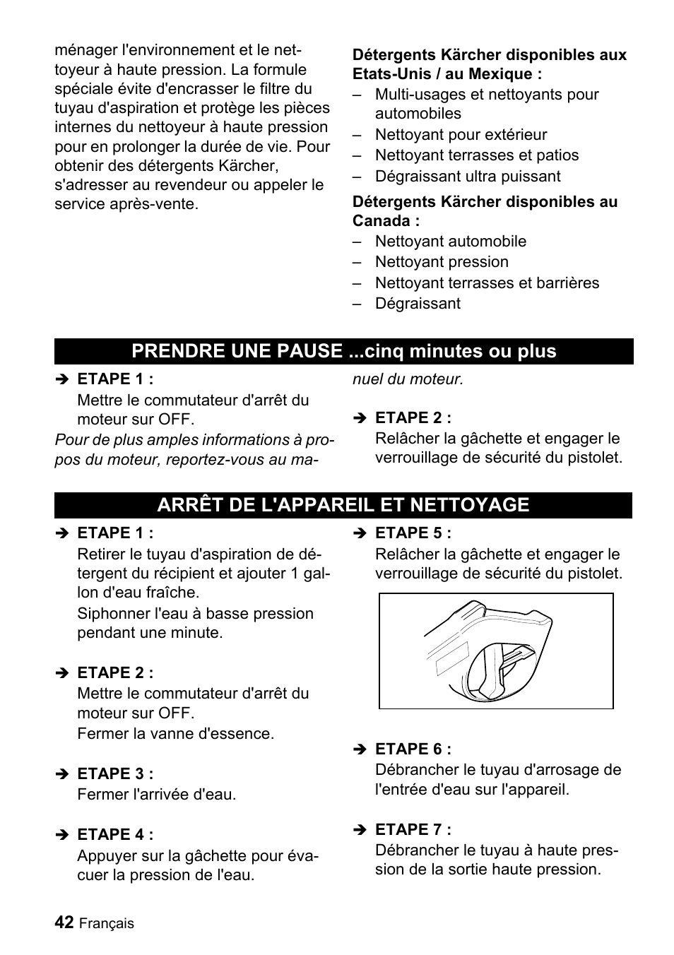 Karcher G 4000 SH User Manual | Page 42 / 48