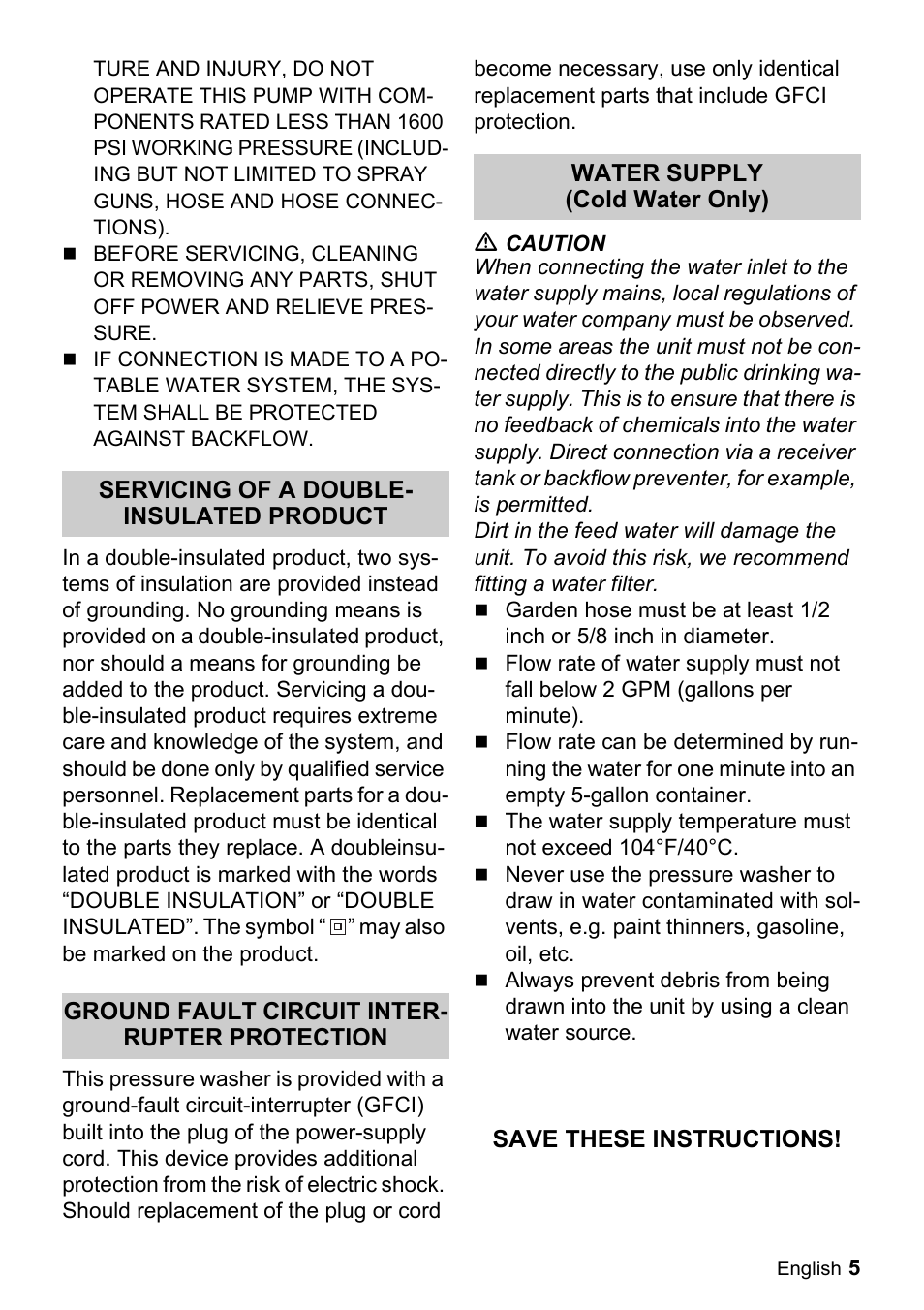 Karcher K 2.20 M User Manual | Page 5 / 16