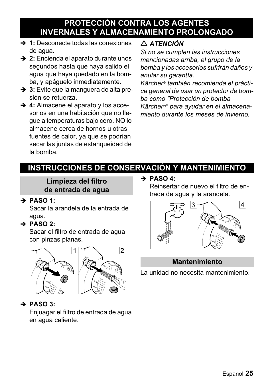 Karcher K 2.56 M User Manual | Page 25 / 44