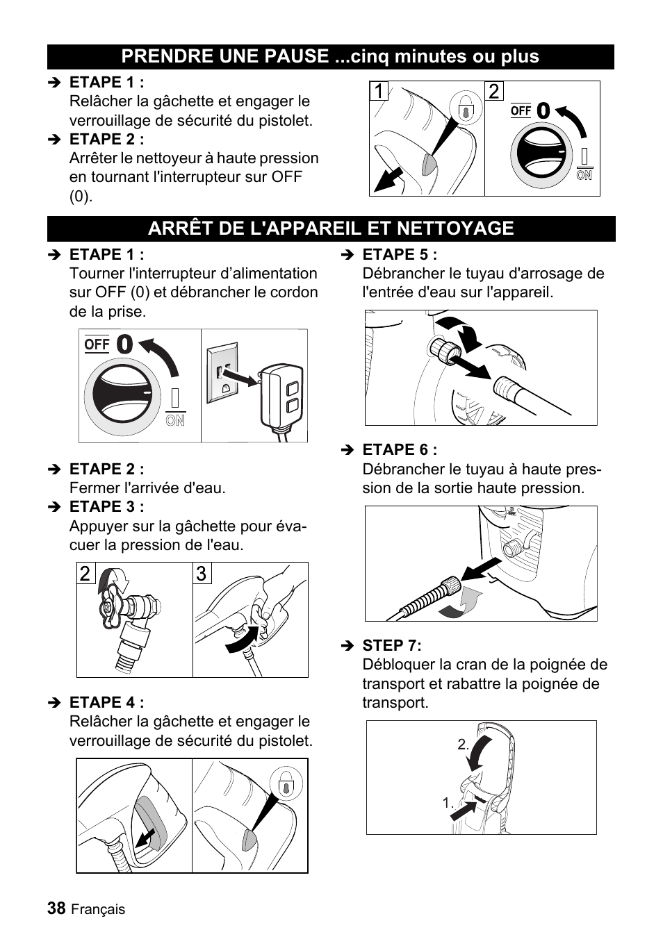 Karcher K 2.56 M User Manual | Page 38 / 44