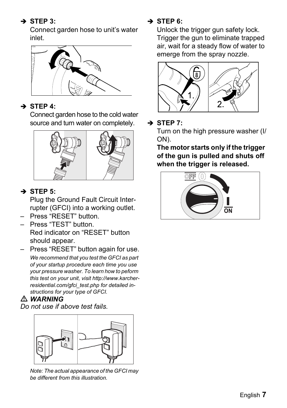 Karcher K 2.56 M User Manual | Page 7 / 44