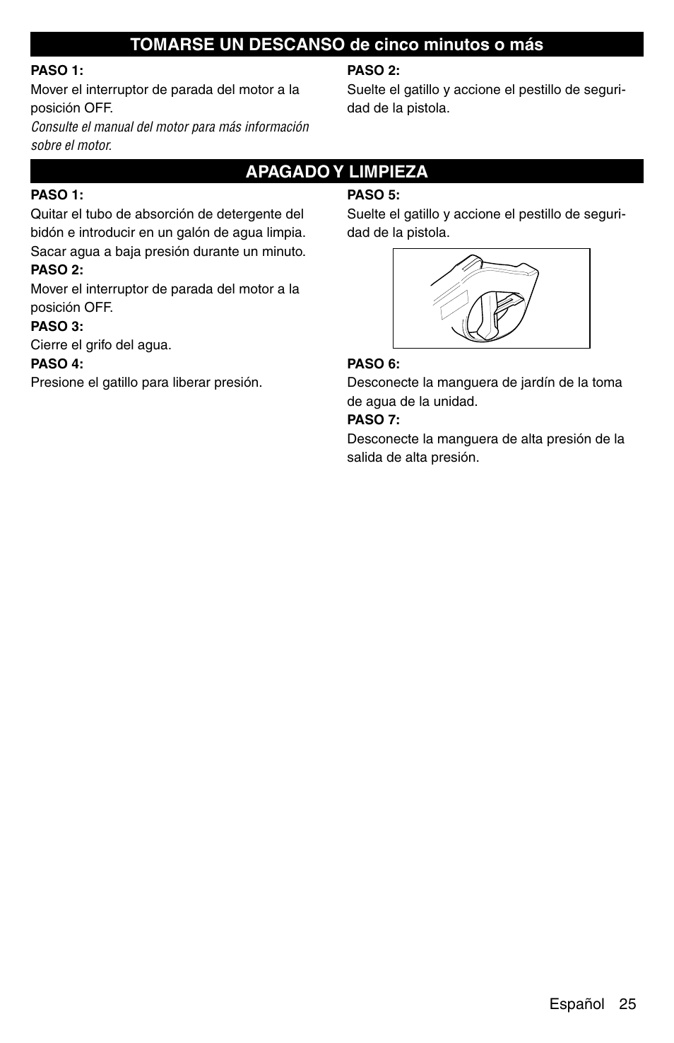 Karcher G 2600 PC User Manual | Page 25 / 46