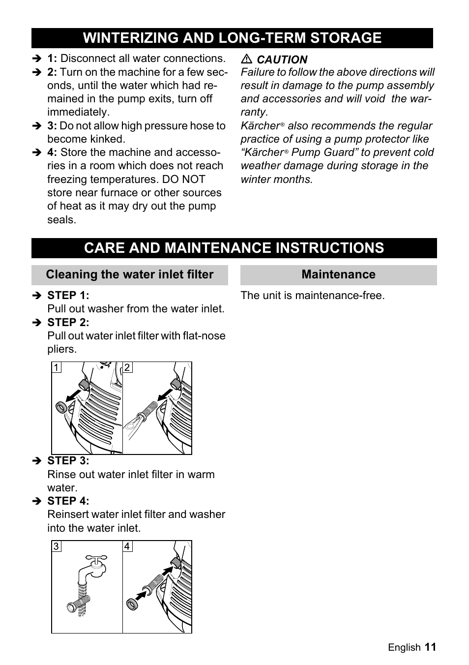 Karcher K 5.85 M User Manual | Page 11 / 48