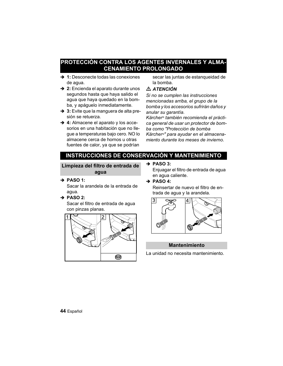 Karcher K 3.49 M User Manual | Page 44 / 52