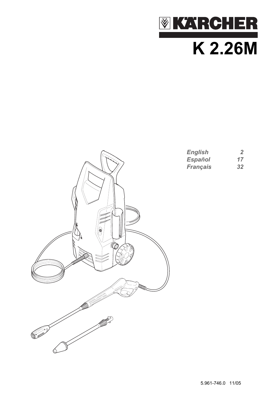 Karcher K 2.26M User Manual | 48 pages