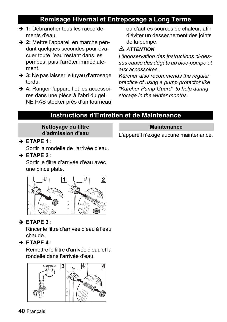 Karcher K 2.26M User Manual | Page 40 / 48